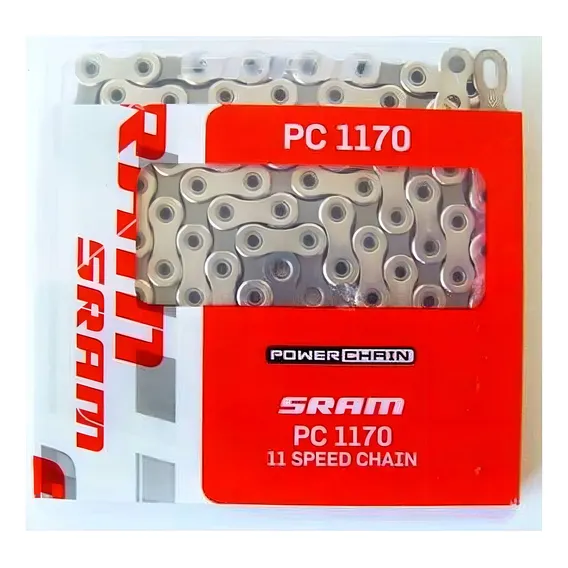 Corrente Sram Pc-1170 11v 114 Elos Com Power Link Sram Foto 1