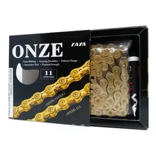Corrente Taya Gold ( Dourada ) 116 Elos 11v Modelo Onze-111 Foto mini 2