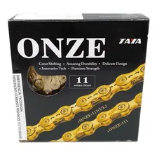 Corrente Taya Gold ( Dourada ) 116 Elos 11v Modelo Onze-111 Foto mini 3
