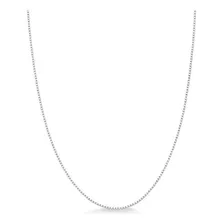 Corrente Veneziana 40 Cm Prata 925 Linda Cor Prateado Foto mini 1