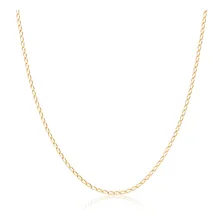 Corrente Veneziana Fina 45cm Ouro Amarelo 18k Foto  mini 1