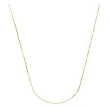 Correntinha Banhada Com 50cm Muito Delicada Elegante Moda Cor Dourado Foto mini 1