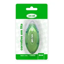 Corretivo Em Fita 5mmx6m Folha Oval Escritório Empresa Foto  mini 1