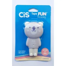 Corretivo Em Fita Cis Tape Fun Bichinhos - Kit 4 Unidades Foto mini  2