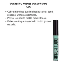 Corretivo Koloss Cor Verde 4,0g Foto mini  3