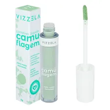 Corretivo Líquido Vizzela Camuflagem Verde Foto  mini 1