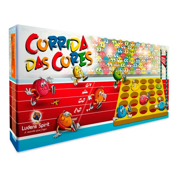 Corrida Das Cores - Jogo De Tabuleiro - Ludens Spirit Foto 1