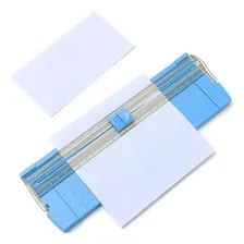 Cortador Aparador De Papel A4 E A5 - Guilhotina Até 6 Folhas Foto mini 1