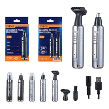 Cortador Aparador De Pelos Cabelo Nariz Orelhas Barba Bigode Cor Cinza 110V/220V Foto mini 1