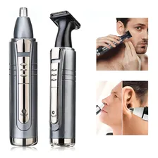 Cortador Aparador De Pelos Cabelo Nariz Orelhas Barba Bigode Cor Cinza 110V/220V Foto mini 2