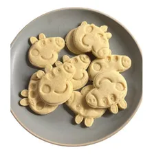 Cortador Biscoito Peppa Pig 7cm Pasta Foto mini 1