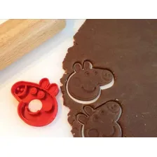 Cortador Biscoito Peppa Pig 7cm Pasta Foto mini 4