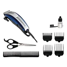 Cortador Cabelo Mundial Cr-07 Hair Stylo Pezinho E Barba Cor Azul 110v Foto mini  3
