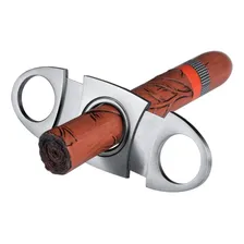Cortador Charuto Profissional Aço Inox Manual Lamina - Luxo Foto mini 3