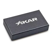 Cortador Charutos Xikar X8 Lâmina Dupla Resina Preto Foto mini 4