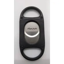 Cortador Charutos Xikar X8 Lâmina Dupla Resina Preto Foto mini 1