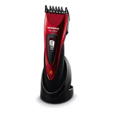 Cortador De Cabelos Flex Clipper Mondial Vermelho Cr-04 Foto mini 1