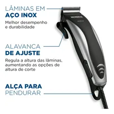 Cortador De Cabelos Hair Stylo Cr-02 Preto Mondial 220v Foto mini 3