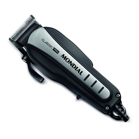 Cortador De Cabelos Mondial Classic Pro Cr-03 Preto 110v Foto 1