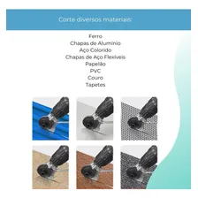 Cortador De Chapa Adaptador De Furadeira Tesoura De Chapa Foto mini 3