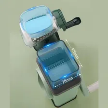 Cortador E Fatiador De Legumes Manual Lâminas Inox Foto mini 4