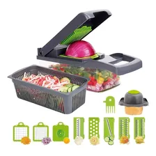 Cortador Fatiador Legumes Verduras Frutas Processador Foto mini 4