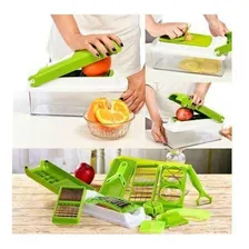 Cortador Fatiador Processador Legumes Verduras Frutas Foto mini 3