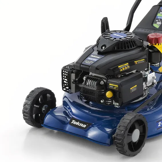 Cortador Grama Gasolina 3.5hp 4t C/colhedor T430grr37 Tekna Cor Amarelo Foto 1