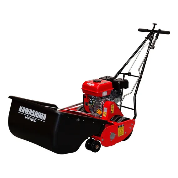 Cortador Grama Helicoidal 7hp Kawashima Hr250 Motor Gasolina Foto 1