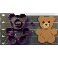 Cortador Modulado Para Pasta Americana- Urso De PelĂșcia Foto mini 2