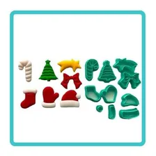 Cortador Natal Kit Para Docinhos Pasta Americana 2022 - 3cm Foto mini 1