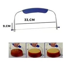 Cortador Nivelador Fatiador Bolos Profissional Médio Konfekt Foto mini 4