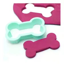 Cortador Osso Pet Confeitaria Massa Pasta Biscuit Blue Star Foto mini 2