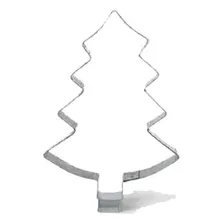 Cortador Petit Four Natalino Pinheiro 6,5cm X 5,5cm (inox) Cor Cinza Foto mini 1