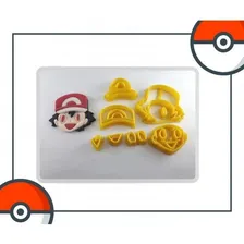 Cortador Pokemon - Rosto Ash 5,5cm Foto mini 1