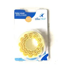 Cortador Redondo Babado P 4 Peças Cortar Pasta Americana Foto mini 4