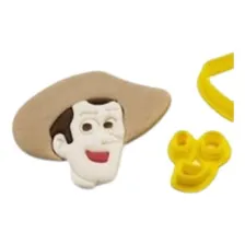 Cortador Rosto Cowboy 5cm Foto  mini 1