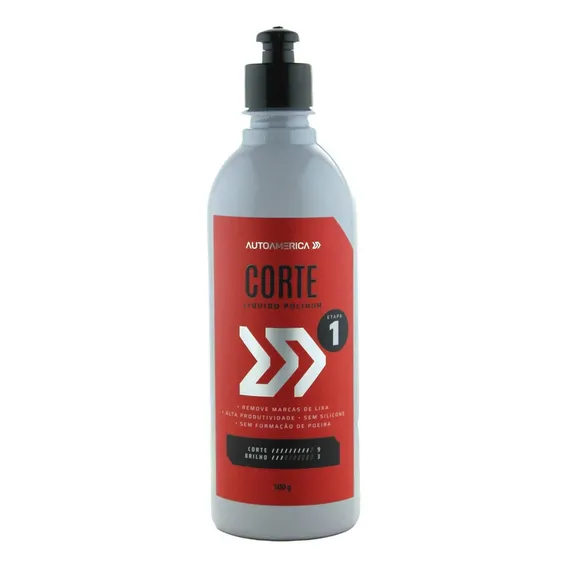 Corte Liquido Polidor Premium 500g Autoamerica Foto 1