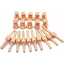 Corte Plasma Pt31 Bico+eletrodo Curto ConsumĂveis Kit 20 Pç Cor Dourado 220v Foto mini 1