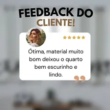 Cortina Blackout De Varão 2,20 X 1,30 Veda Luz Rapido Cor Marrom Notas Musicais Foto mini 4