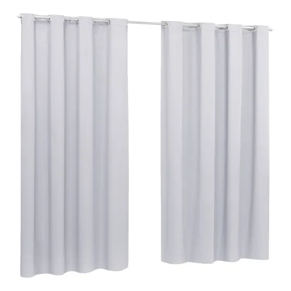 Cortina Blecaute Cortina Grande Pvc Cortina 5,60x2,80m Cor Branco Foto 1