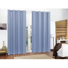 Cortina Blecaute Cortina Grande Pvc Cortina 5,60x2,80m Cor Azul Foto mini 2