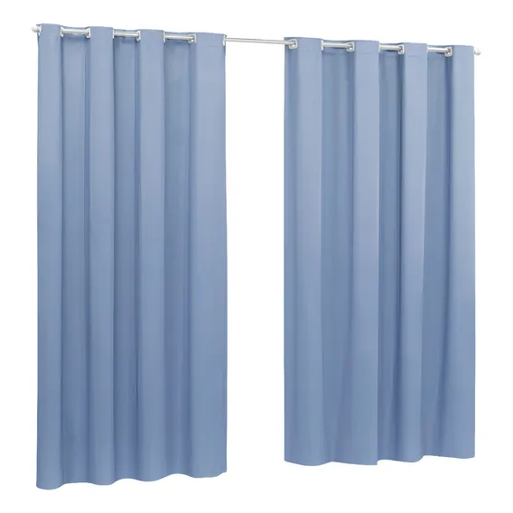 Cortina Blecaute Cortina Grande Pvc Cortina 5,60x2,80m Cor Azul Foto 1