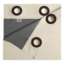 Cortina Blecaute Cortina Grande Pvc Cortina 5,60x2,80m Cor Bege Foto mini 4