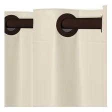 Cortina Blecaute Cortina Grande Pvc Cortina 5,60x2,80m Cor Bege Foto mini 3