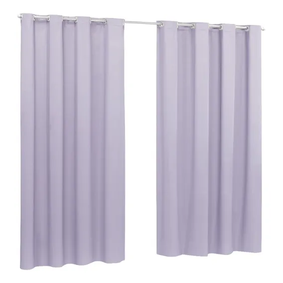 Cortina Corta Luz Cortina Blackout Pvc 5,60 X 2,30m (alt) Cor Lilás Foto 1