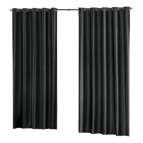 Cortina Corta Luz Cortina Blackout Pvc 5,60 X 2,30m (alt) Cor Preto Foto 1