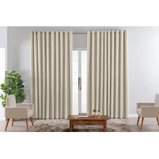 Cortina Cris Enxovais Blackout Cuarto Sala Lisa Tamanho 1.70 m x 2.00 m Cor Palha Foto mini 3
