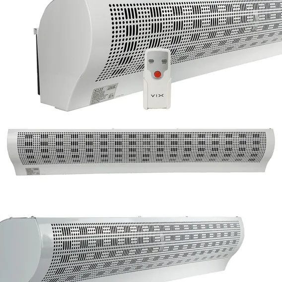 Cortina De Ar 1,50m Com Controle Remoto Vix 220v Foto 1