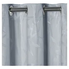Cortina De Cozinha Blecaute - 2,20x1,30 Veda Luz Cor Cortina Bambu Branco Foto mini 1